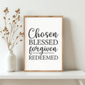 Chosen, Blessed, Redeemed