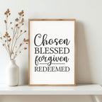 Chosen, Blessed, Redeemed
