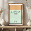 Monopoly Street Names - Orange