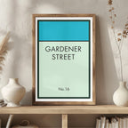 Monopoly Street Names - Light Blue