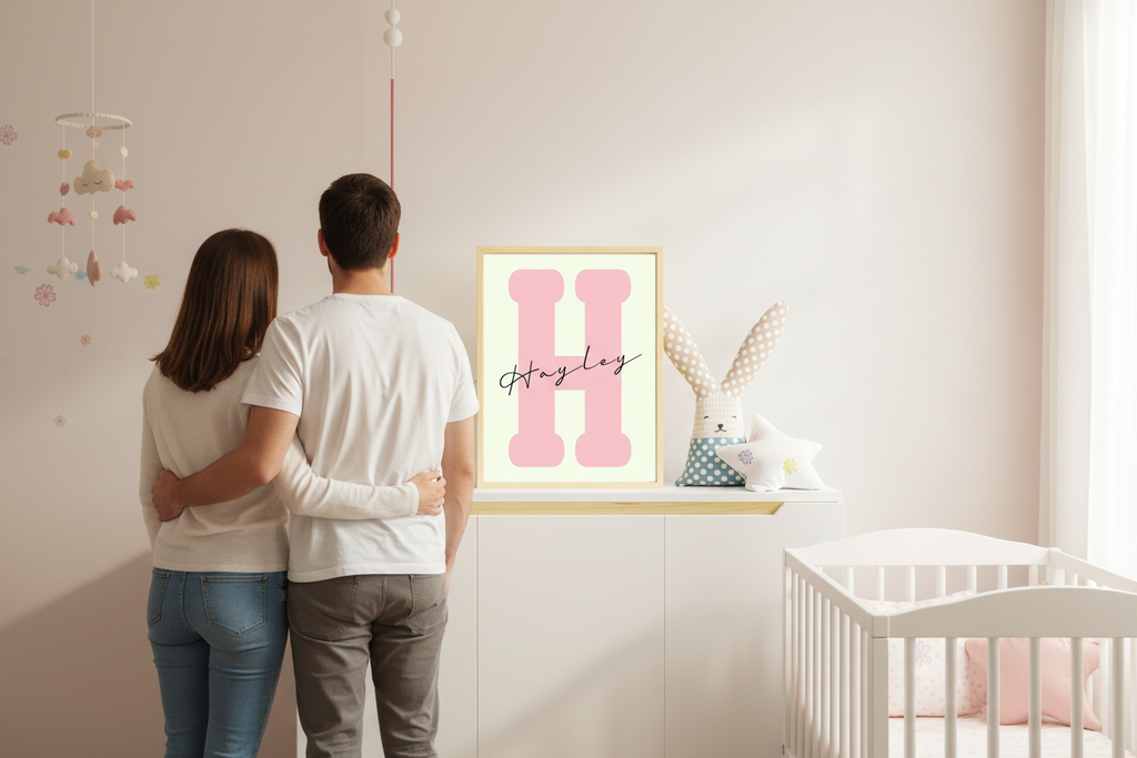 Mom and Dad Nursery Mockup