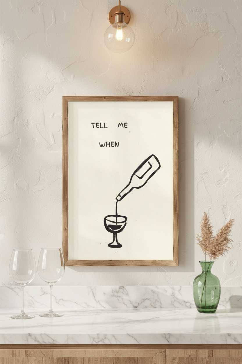 Tell Me When - Kitchen Mockup